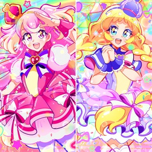 Magical Girls 8x6 Print and Sticker