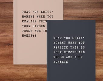 Gift for Boss, Funny Work Notebook for Coworker Mom Best Friend Colleague Office Manager Supervisor Team Leader White Elephant Gift Exchange
