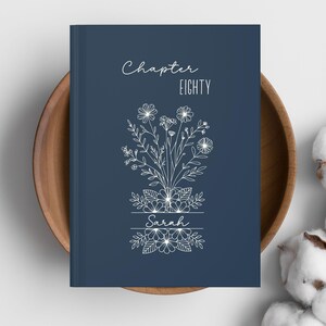 Diario personalizado del capítulo 80, regalo de cumpleaños importante