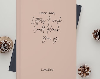 Personalized Grief Journal: Loss of Father, Memorial Gift