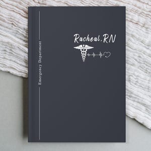 Nurse Journal Gift, Personalized Nurse Notebook Gift, Gift for New Nurse, Nurse Appreciation Gift, Nurse Retirement Gift,