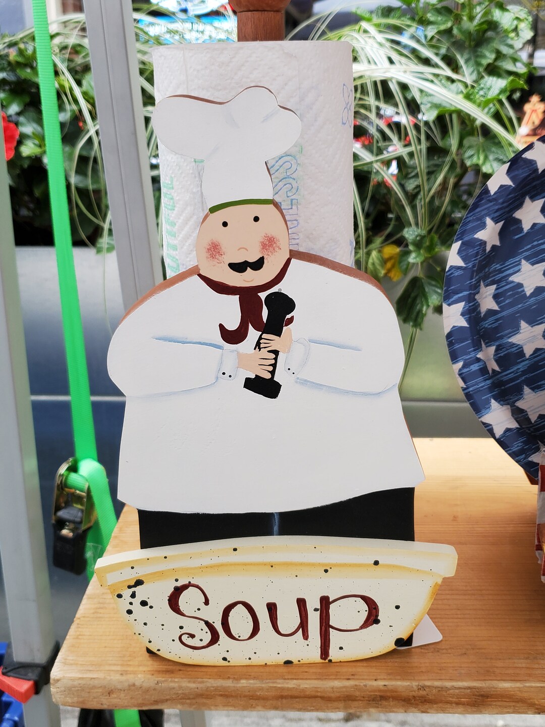 Chef Paper Towel Holder Etsy