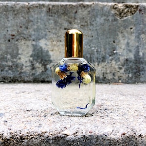 Simma i havet Luxe naturlig eterisk olja parfym med vit gran, patchouli och geranium