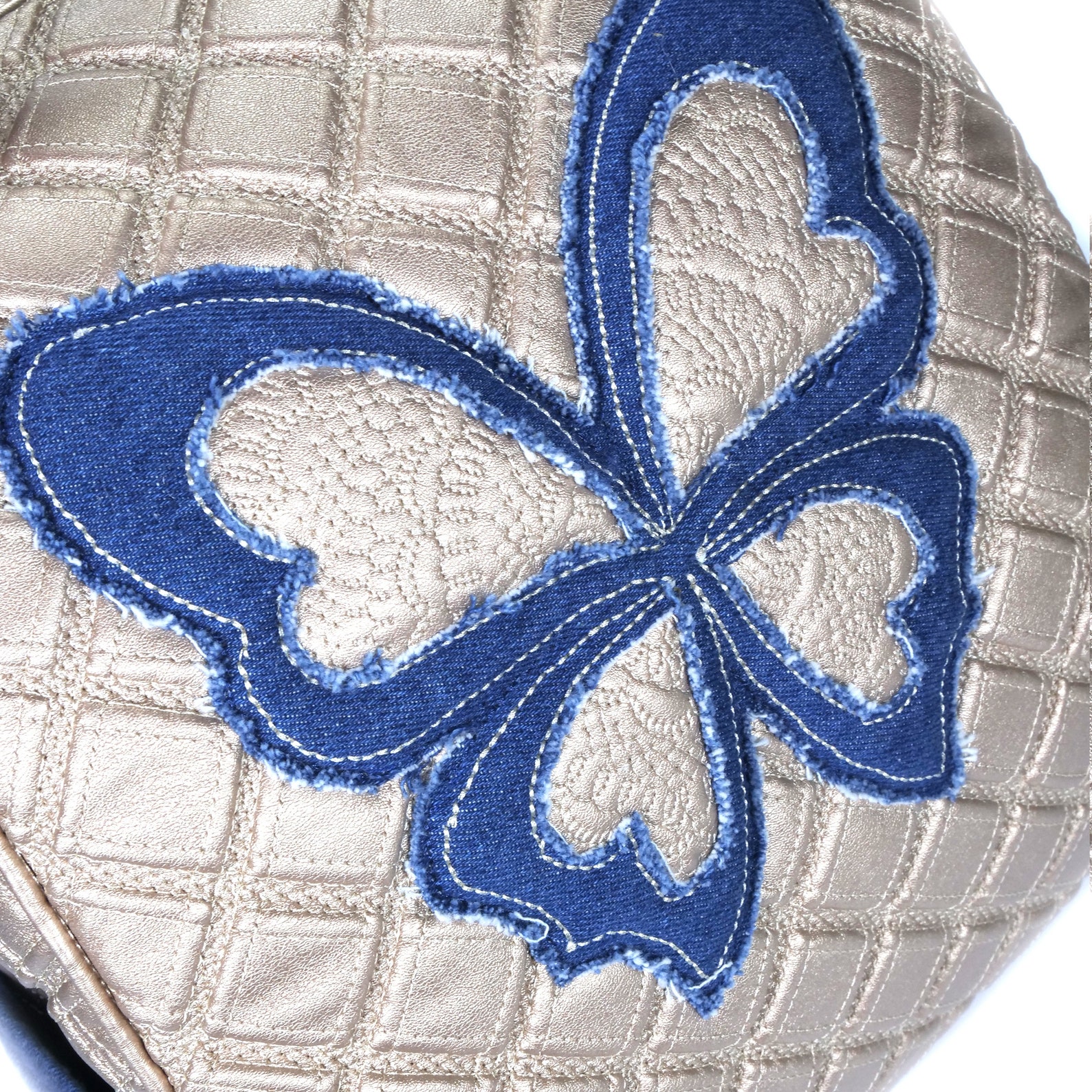 clear butterfly backpack