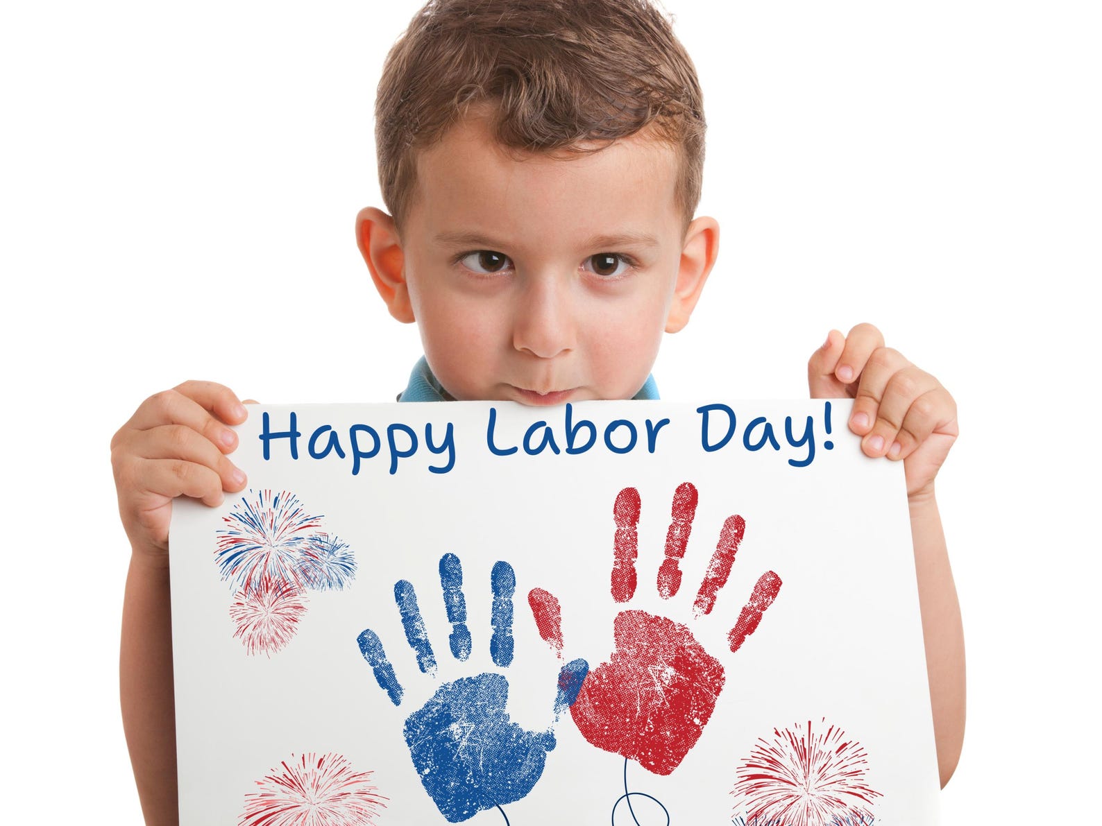 Labor Day Handprint, Labor Day 2024, Labor Day Craft, Labor Day