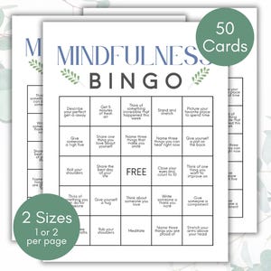 Mindfulnessbingo, dankbaarheidsbingo, Mindfulnessspel, Counseling, Bingo geestelijke gezondheid, Geestelijk welzijn, Mindfulness-activiteit