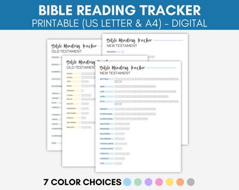 Bibel Tracker Printable, Bibel Bücher Tracker, Bibel Lese Log, Bibel Lese Plan, Bücher der Bibel Tracker, Digital Bibel Tracker