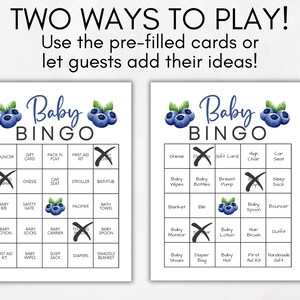 Berry Baby Shower Activity