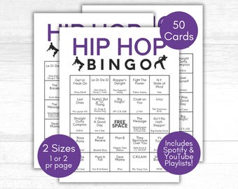 Bingo Hip Hop, Bingo Musica Hip Hop, Hit Musica Hip Hop R&B, Festa Musica Rap, Festa Hip Hop, Playlist Hip Hop, Cartelle Bingo Hip Hop