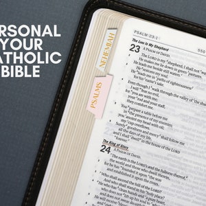 Printable Catholic Bible Tabs, Bible Tabs Printable, DIY Bible Tabs ...