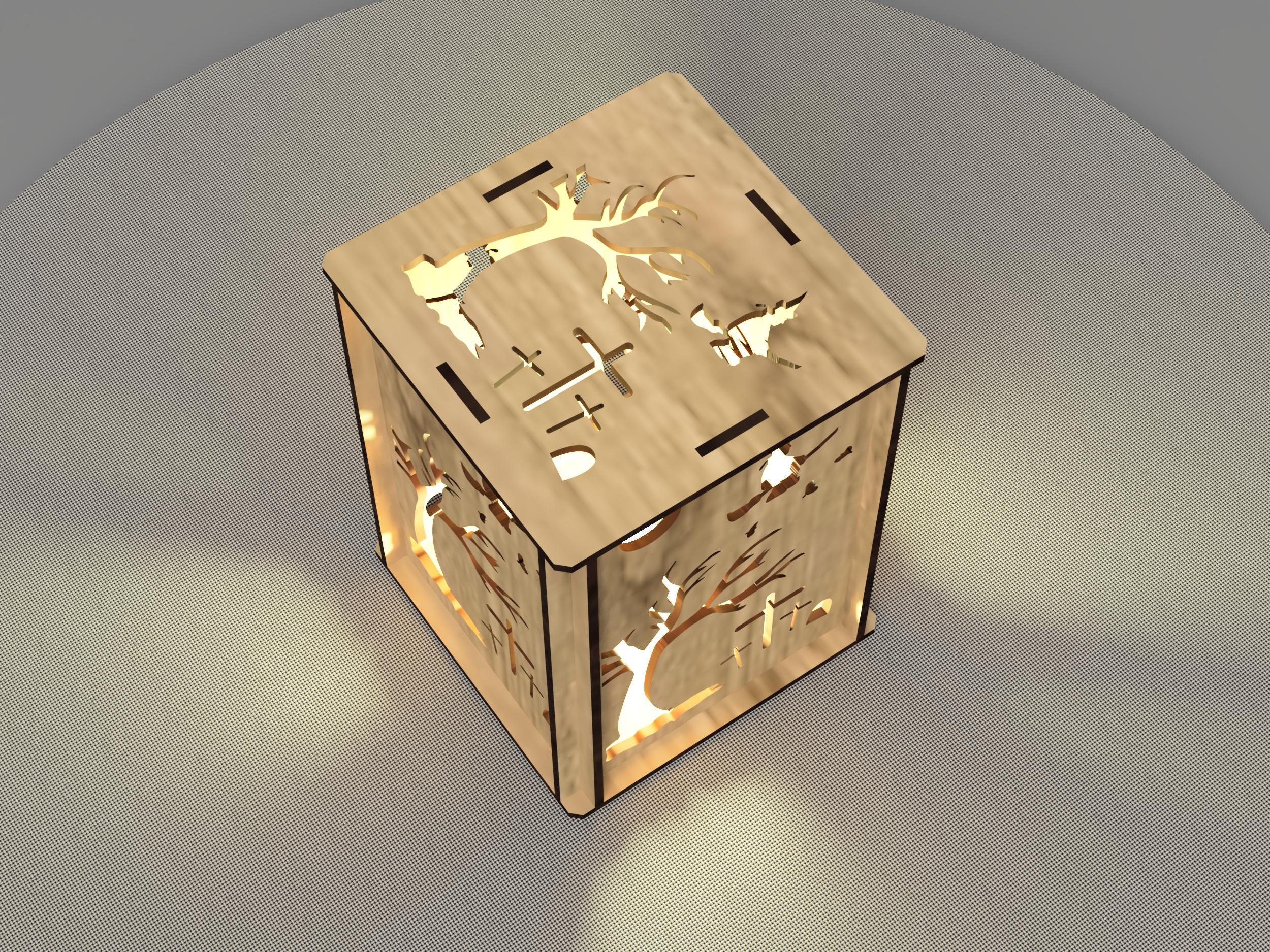 Light Box Laser Cut Files Lightbox Svg Files Dxf Files for Etsy Australia