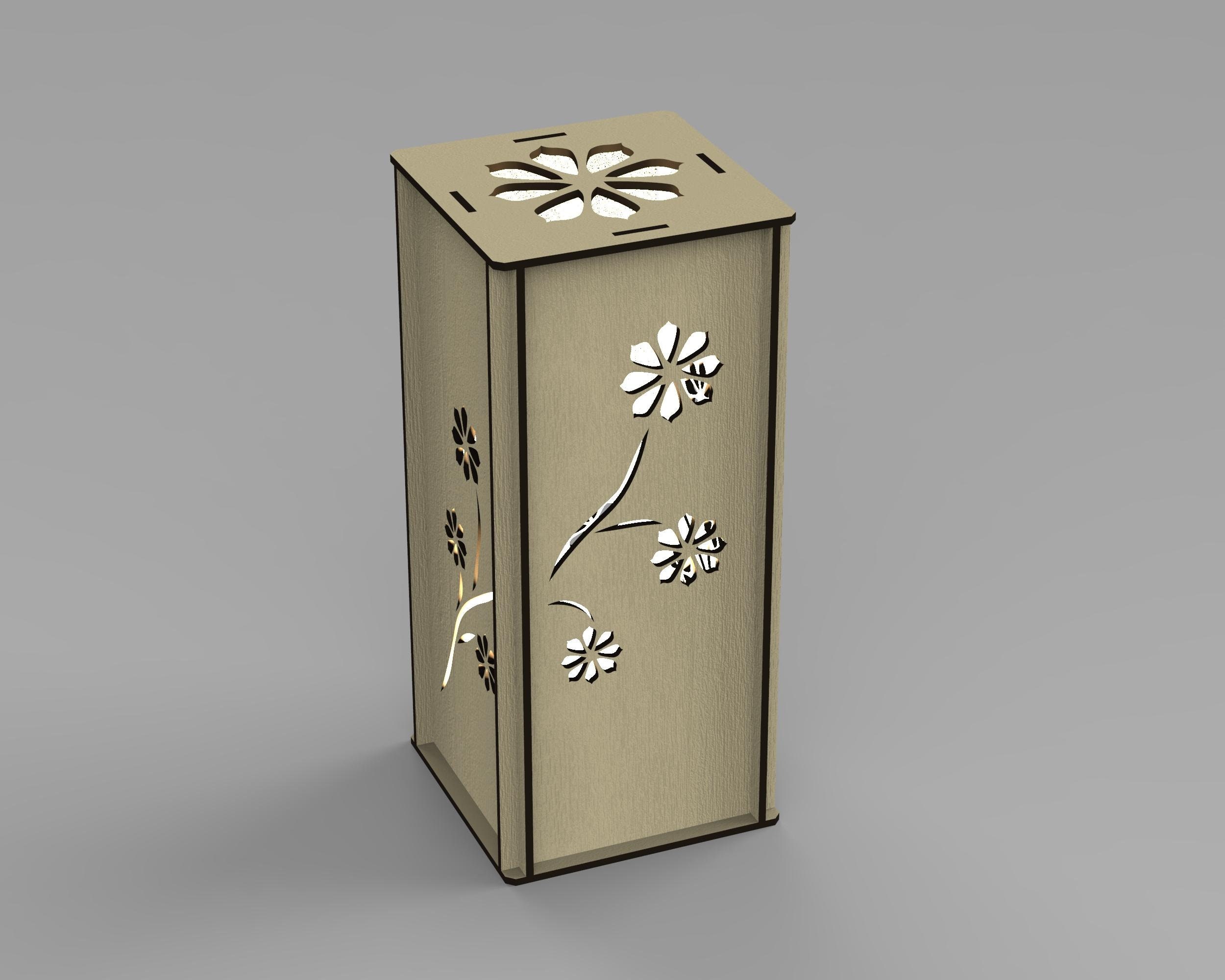 Light box laser cut files lightbox svg files dxf files for lasercut