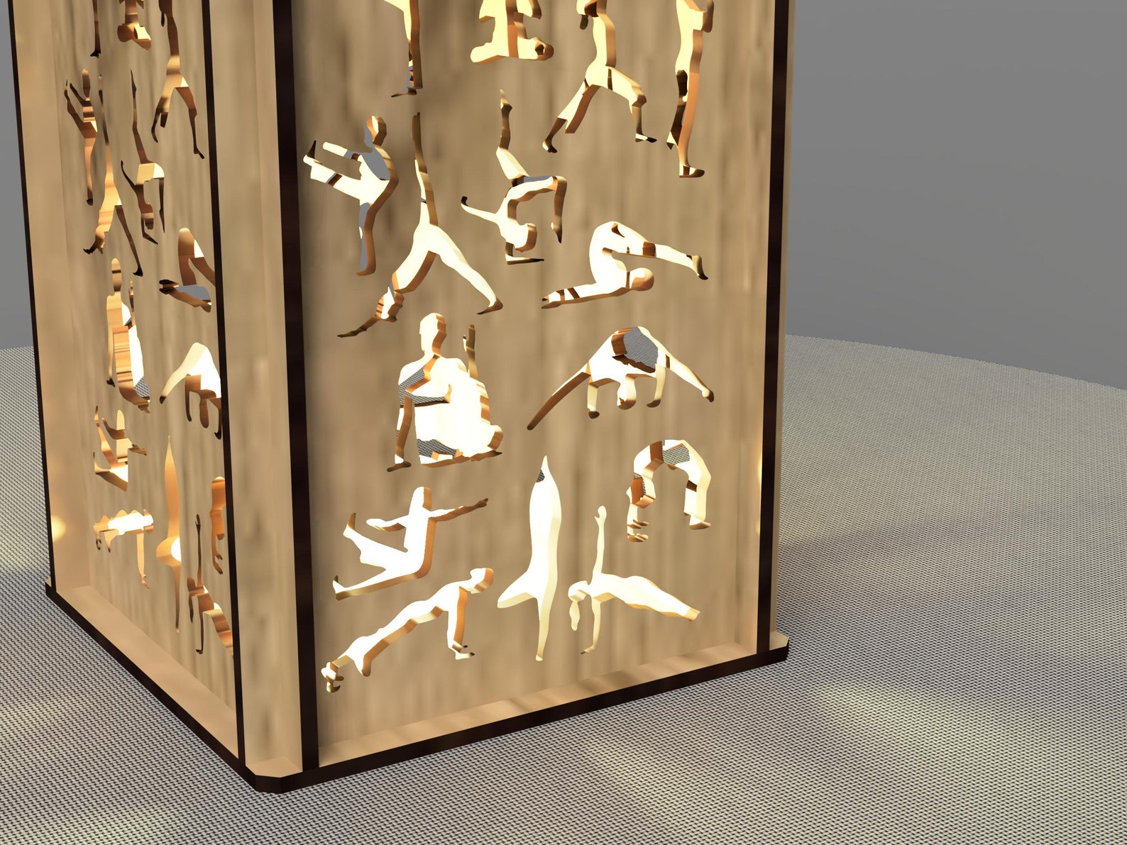 Light Box Laser Cut Files Lightbox Svg Files Dxf Files for Laser