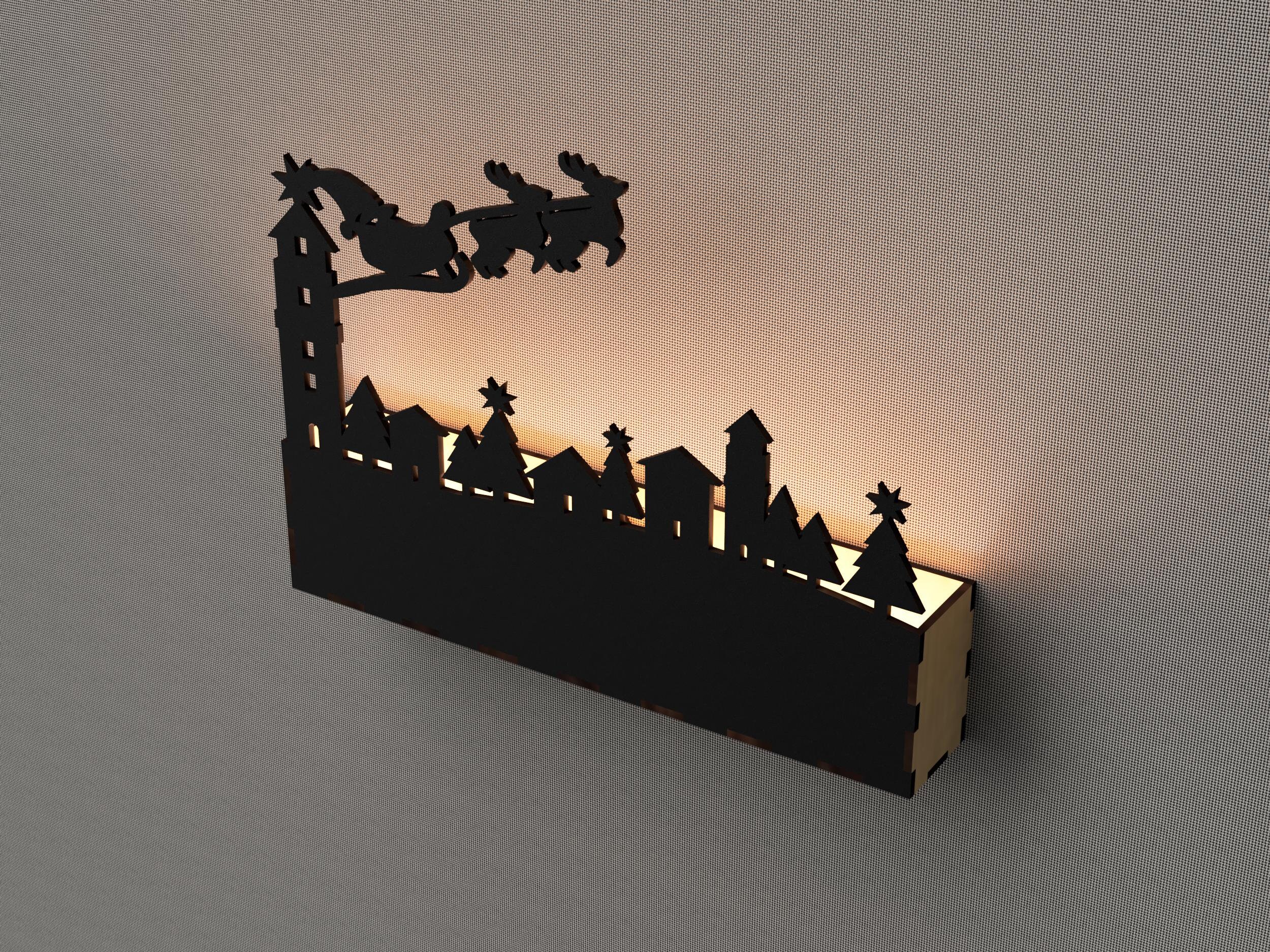 Shadow Box Laser Cut Files Lightbox Svg Files Dxf Files for Etsy