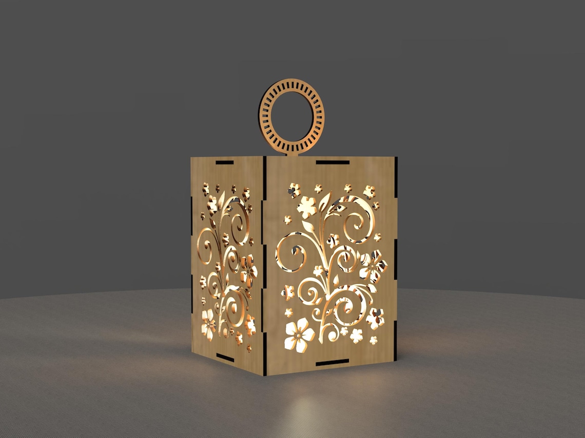 Light Box Laser Cut Files Lightbox Svg Files Dxf Files for Etsy