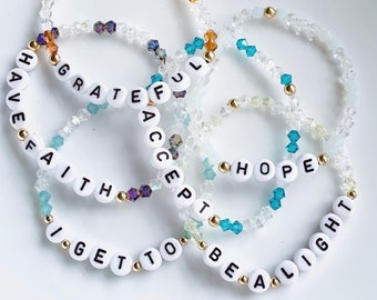 Gem Name Bracelet