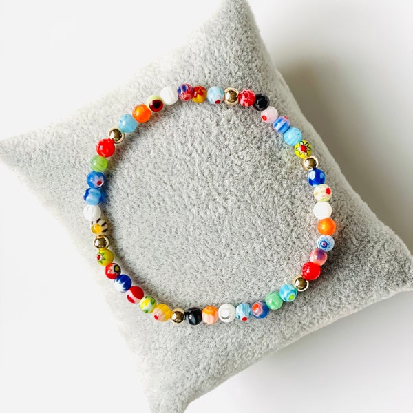 Mini Millefiori Bracelet