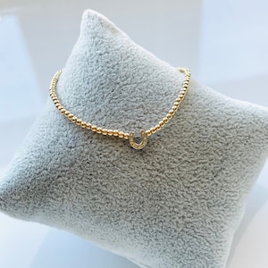 Mini Horseshoe Charm Bracelet