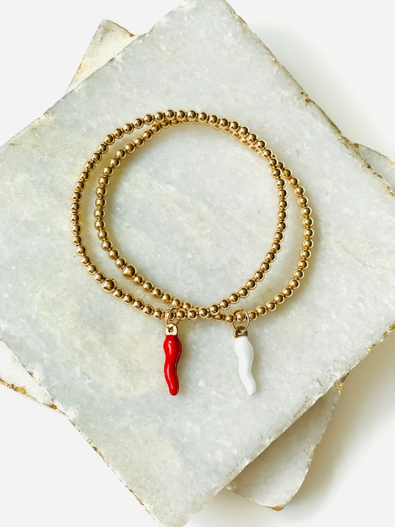Cornicello bracelet deals