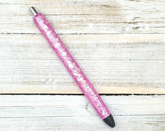 Pink Pen for Writers, Breast Cancer Gifts for Women, Unique Gift for Girlfriend, College Gifts for Girls, Teenage Girl Gift Ideas, Penpal