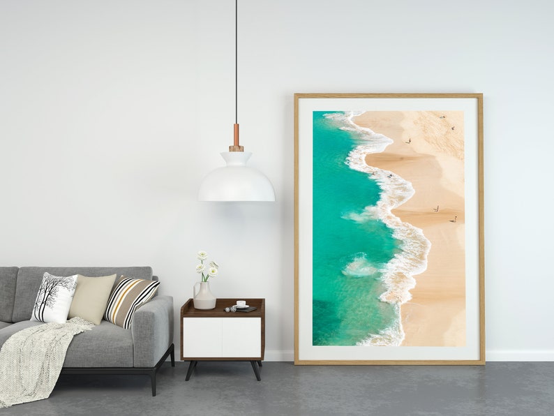 Beach Decor Digital Download Sea Wall Art Seashore Photography Wall Art Print Coastal Decor Large Printable Ocean
