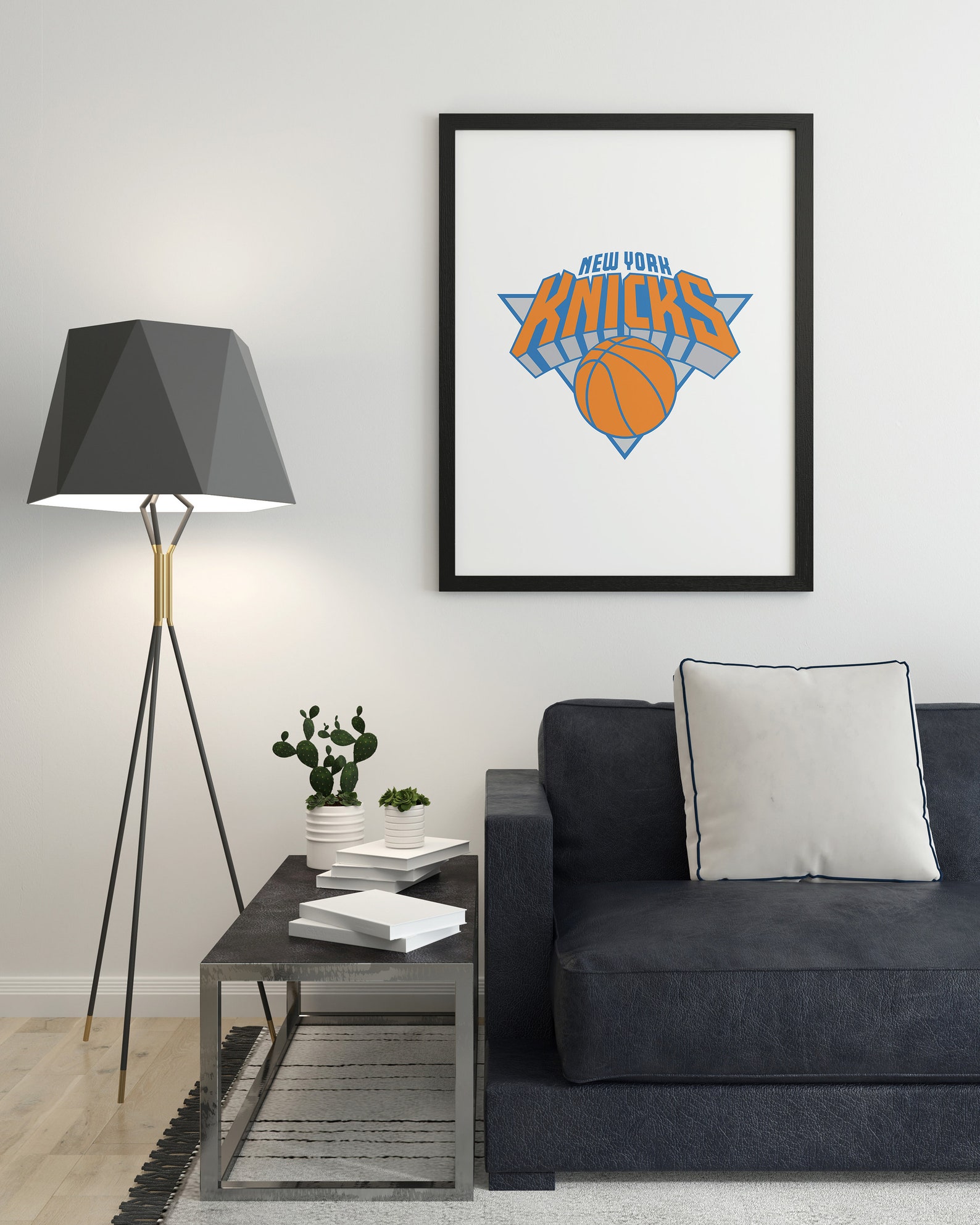 Knicks Prints Wall New York Knicks Wall Art NBA Sports Team Etsy