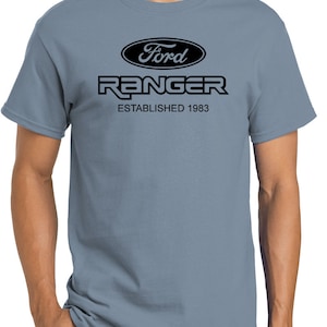 Ford Ranger Pickup Truck Established Year Classic Design Tshirt