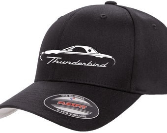 2002-05 Ford Thunderbird Hardtop Classic Outline Design Flexfit 6277 Baseball Hat Cap