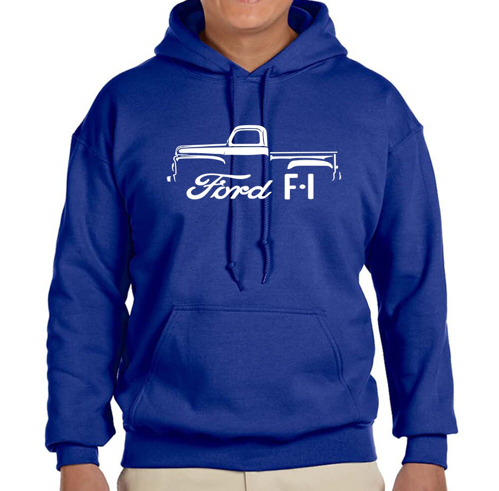 1948-52 Ford F-1 Pickup Truck Classic Outline Design Hoodie | Etsy