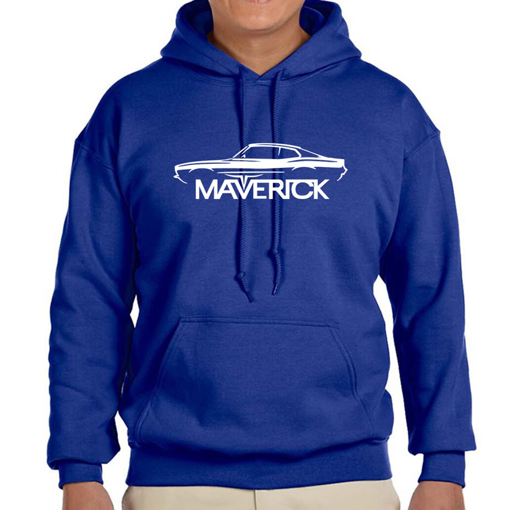 Maverick top hoodie blue