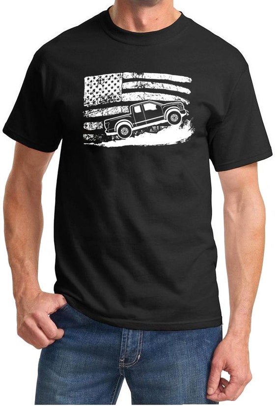 2017-20 Ford Raptor F150 4x4 Truck Classic Flag Design Tshirt | Etsy