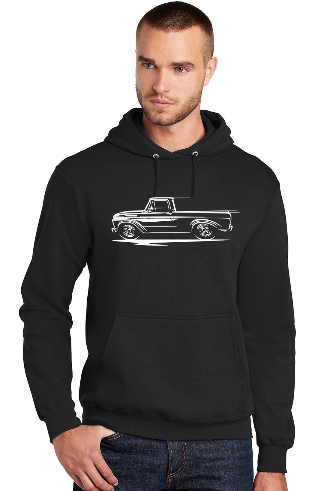 1961-66 Ford F100 Pickup Truck Classic Redline Design Hoodie Sweatshirt -  Etsy Israel