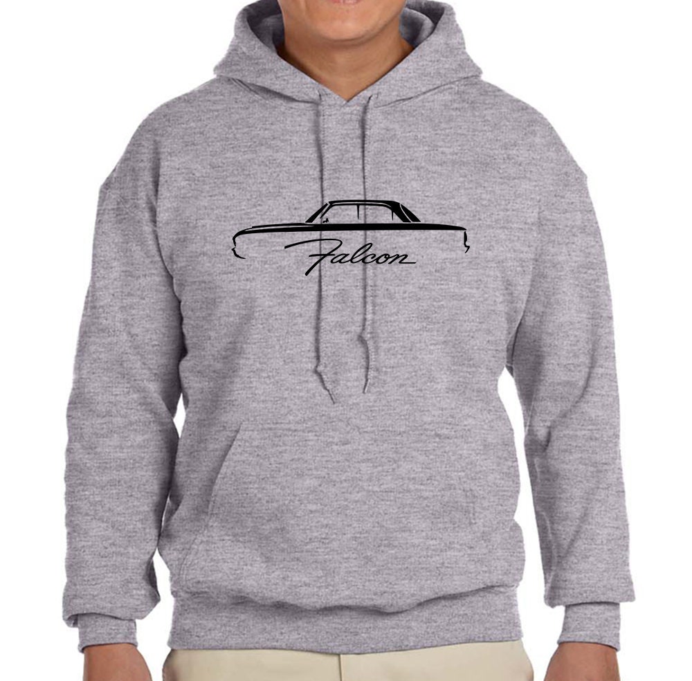 1960-63 Ford Falcon Hardtop Classic Outline Design Hoodie | Etsy