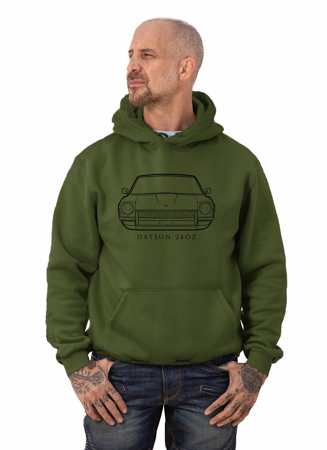Datsun 240Z Sports Car Front End Design Hoodie Sweatshirt - Etsy