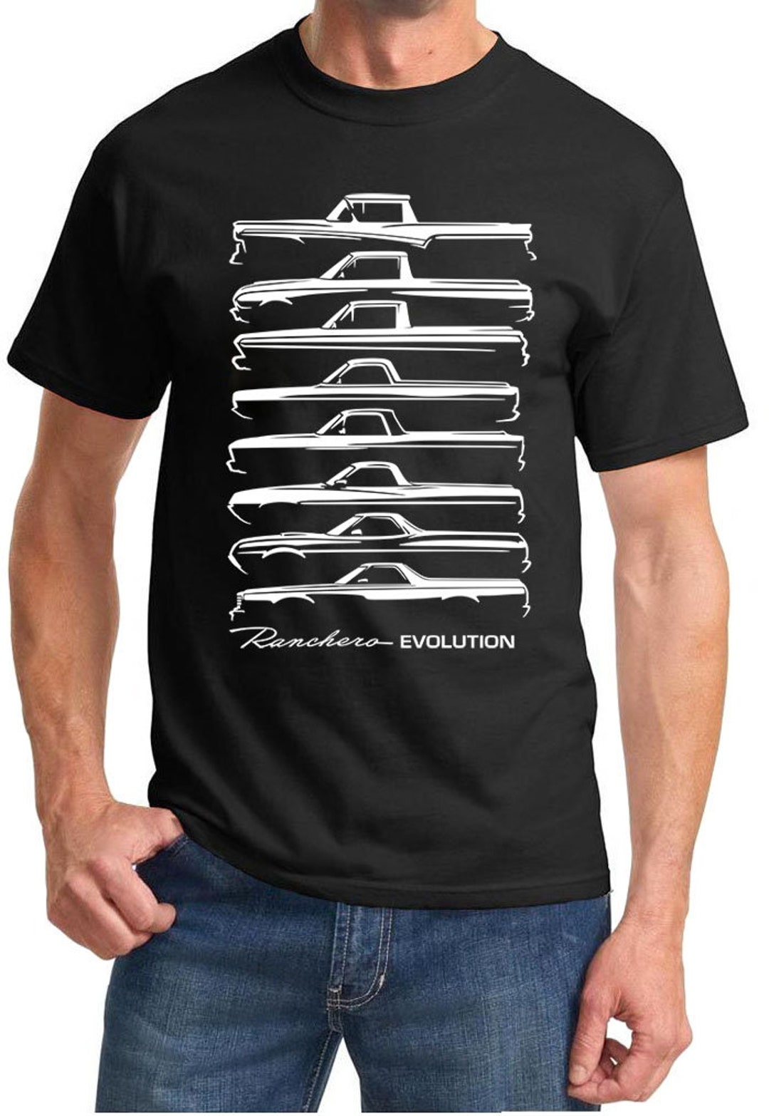 1957-79 Ford Ranchero Truck Evolution Classic Outline Design - Etsy