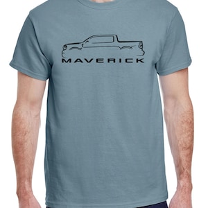 Camiseta con diseño clásico de la camioneta Ford Maverick 2022-25