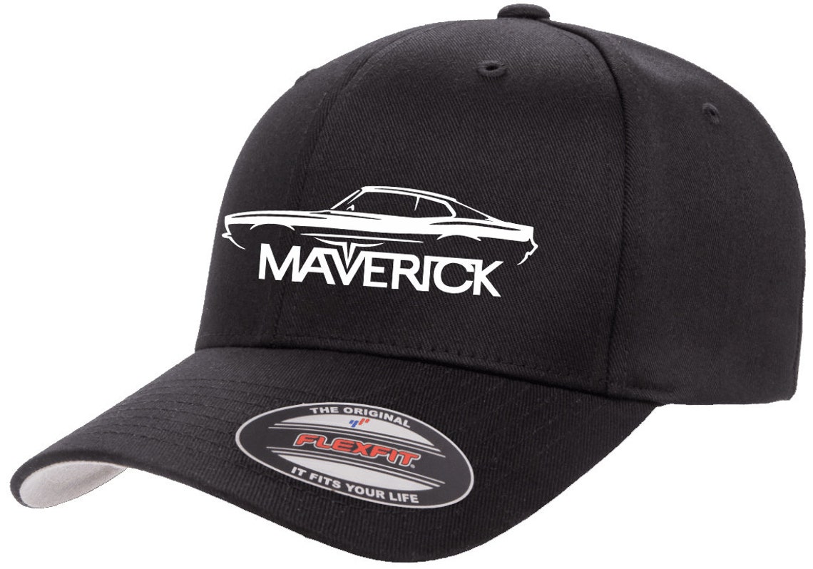 Ford Maverick Classic Outline Design Flexfit 6277 Baseball Hat | Etsy