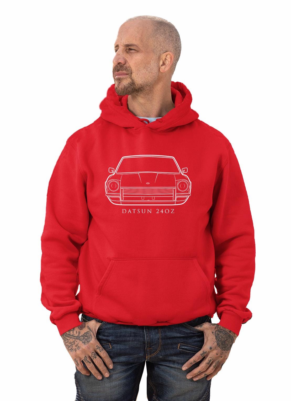 Datsun 240Z Sports Car Front End Design Hoodie Sweatshirt - Etsy