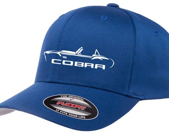 Casquette de Baseball Flexfit 6277, voiture exotique Shelby Cobra, Design classique