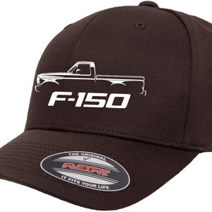 1992-97 Ford F150 Pickup Truck Classic Outline Design Flexfit 6277 Baseball Hat Cap
