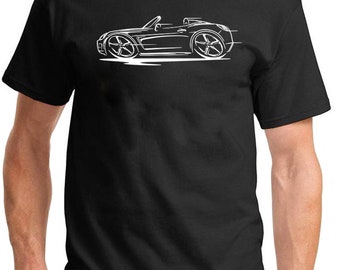 Saturn Sky Convertible Classic Redline Design Tshirt