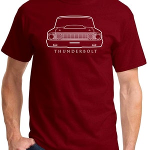 1964 Ford Fairlane Thunderbolt Front End Profile Design Tshirt