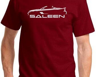 Camiseta con diseño clásico de contorno convertible Saleen S281 Mustang 1994-98