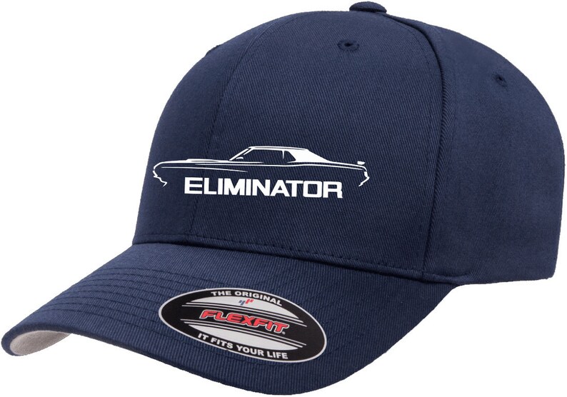 1970 Mercury Cougar Eliminator Classic Outline Design Flexfit 6277 Baseball Hat Cap