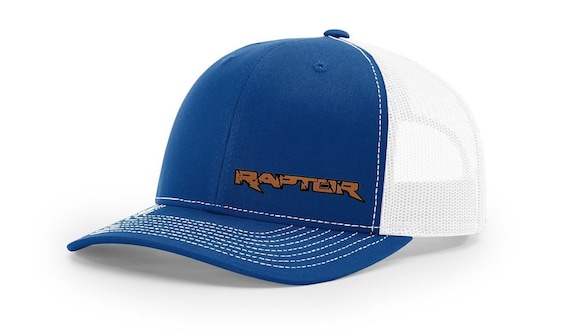 Ford Raptor R Leather Patch Trucker Hat, Richardson 112 Snapback