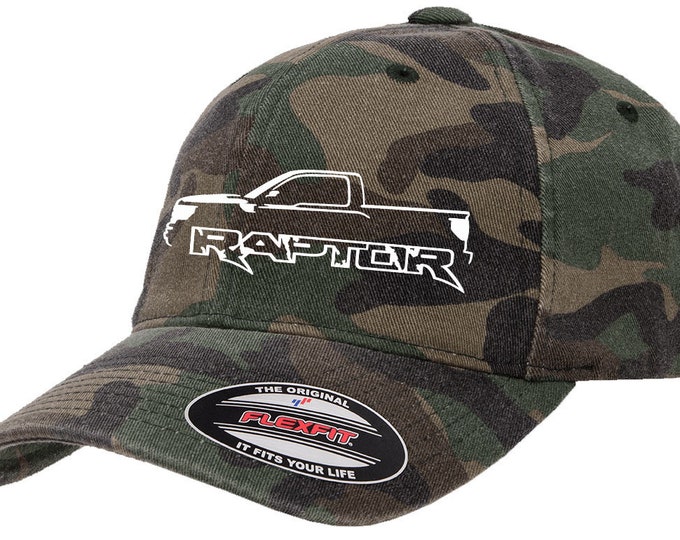 2010-14 Ford SVT Raptor F150 Truck Classic Outline Design Flexfit 6277 ...