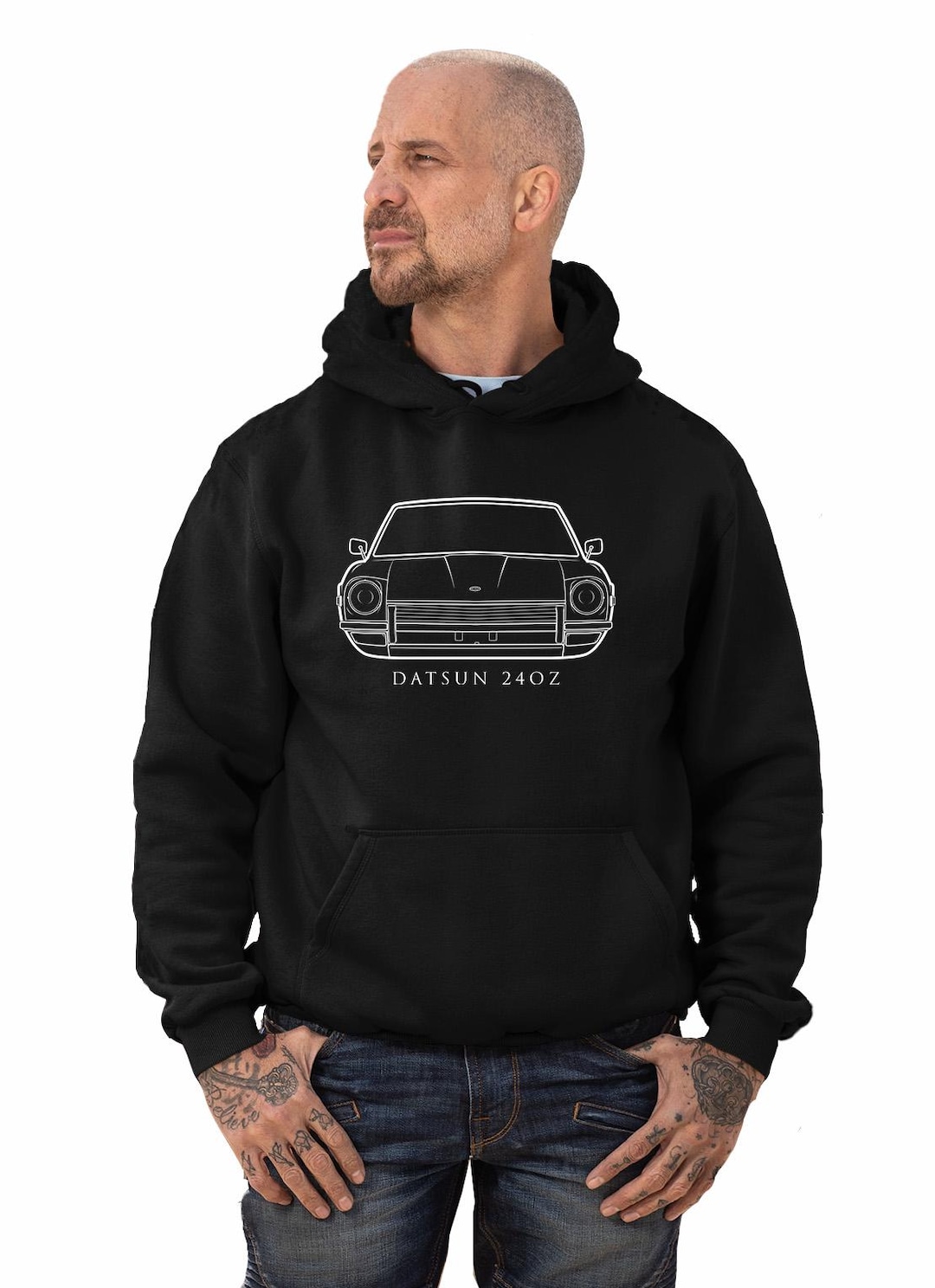 Datsun 240Z Sports Car Front End Design Hoodie Sweatshirt - Etsy