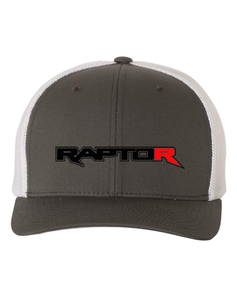 Ford Raptor R Lettering In Red Ford Raptor R F150 Truck Logo Classic Design Flexfit 6511 Trucker ...