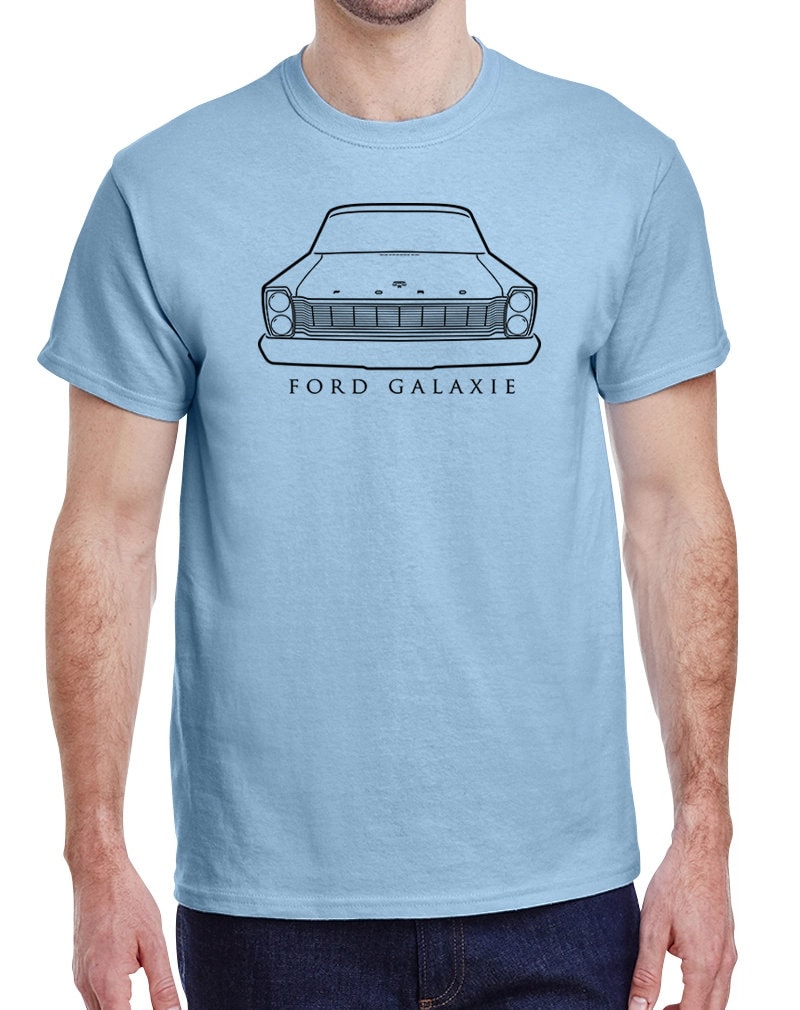 1965 Ford Galaxie Front End Profile Design Tshirt