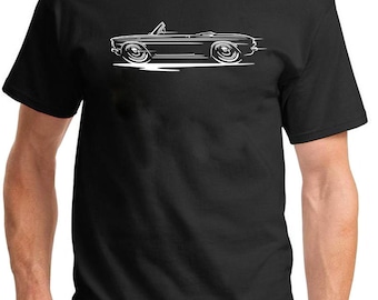 1960-64 Corvair Convertible Redline Design Tshirt